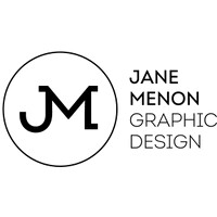 Jane Menon Graphic Design logo - Similar company to Twomorrow Studio