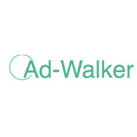 Ad-walker logo - Similar company to Discovery Ad Marketing Company