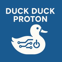 Duck Duck Proton logo - Similar company to Wayne'S Drains