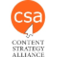 Content Strategy Alliance logo - Similar company to The Lavacon Content Strategy Conference