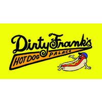 Dirty Frank's Hot Dog Palace logo - Similar company to Dueling Axes