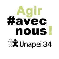Unapei 34 logo - Similar company to Dac 34 - Dispositif D'Appui À La Coordination De L'Hérault