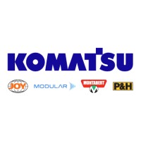 Komatsu Mining logo - Similar company to Liebherr Mining