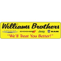 Williams Brothers Chrysler Dodge Jeep Ram logo - Similar company to Splash Universe