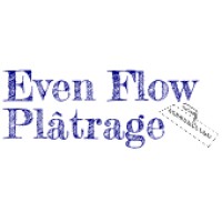 Even Flow. Travaux de plâtrerie. Plastering. Plasterer. Plaster work logo - Similar company to Property Conservation Services Limited