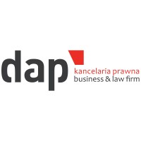 DAP Kancelaria Prawna Business & Law Firm logo - Similar company to Badan Eksekutif Mahasiswa Fakultas Ekonomi Universitas Swadaya Gunung Jati (Bem Fe Ugj)
