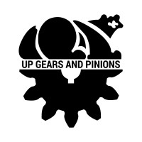 UP Gears and Pinions logo - Similar company to Alpha Ai (Alpha Liquid Terminal)
