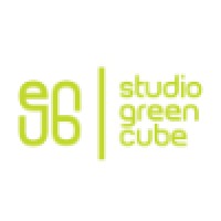 Studio Green Cube logo - Similar company to Moonscape Design Studio