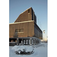 Seinäjoki City Hall, Alvar Aalto logo - Similar company to Tarla Studio