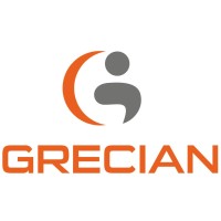 Grecian logo - Similar company to Panic Disco Pictures