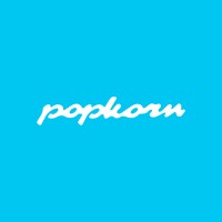 Popkorn logo - Similar company to Grasrobots.Be