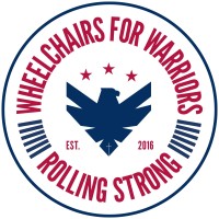 WHEELCHAIRS FOR WARRIORS logo - Similar company to Combating Shadows Podcast