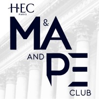 HEC M&A and PE Club logo - Similar company to Hec Bourse | The Hec Paris Finance Society