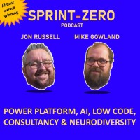 Sprint Zero Podcast logo - Similar company to Power Platform Learner To Leader