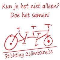 Stichting 2climb2raise logo - Similar company to Dekkers Tweewielers