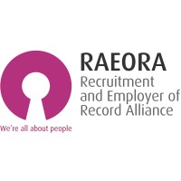 RAEORA Recruitment and Employer of Record Alliance logo - Similar company to Diligo - Swiss Payroll Umbrella Company