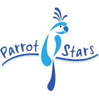 Parrot Stars logo - Similar company to Fur Free Fashion