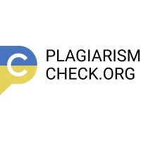 PlagiarismCheck.org logo - Similar company to Duplichecker Ai
