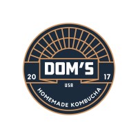 Dom's Homemade Kombucha & Juice logo - Similar company to Bruusta Kombucha