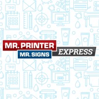 Mr.Printer Mr.Signs Express logo - Similar company to Print Fast Canada