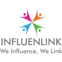 Influenlink logo - Similar company to Coffee, Chaos, & Cashflow Podcast
