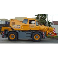 Action Cranes logo - Similar company to Strait Up Cranes & Rigging