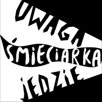 Fundacja Uwaga, Śmieciarka Jedzie logo - Similar company to Cyberforces