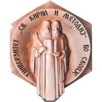 Ss. Cyril and Methodius University of Skopje logo - Similar company to The Cool Bottles Macedonia