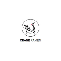 Crane Ramen logo - Similar company to Tenko Ramen
