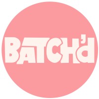 BatchdUK logo - Similar company to Dipp'D Cookies ・Donuts ・ Brownies