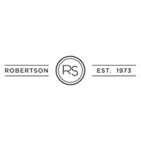Robertson Box & Display logo - Similar company to Mjv // Mkg