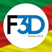F3D - Filamentos 3D Brasil logo - Similar company to 2M3D - Impressão 3D Industrial