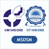 MSDSM IIM Indore and IIT Indore logo - Similar company to Epgd In Advanced Business Analytics