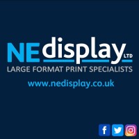 NE Display logo - Similar company to Thornton Print Ltd