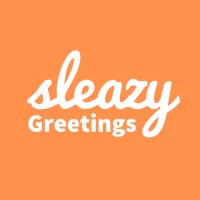 Sleazy Greetings logo - Similar company to Muddy Dog Snacks