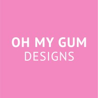 Oh My Gum Designs logo - Similar company to Whisp Drinks
