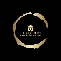K.E Real Estate logo - Similar company to Laughing Squid