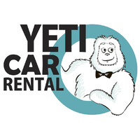 Yeti Car Rental logo - Similar company to Car Bar