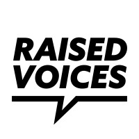 Raised Voices logo - Similar company to Fearless Communicators