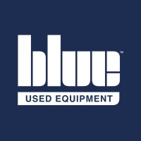 Blue Used Equipment logo - Similar company to Skips R Us - Waste Management