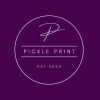 Pickle Print logo - Similar company to Studio Rfh—Boutique Online Fashion Print Design Studio