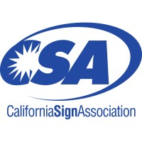 California Sign Association logo - Similar company to Display Barn