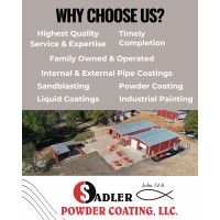 Sadler Powder Coating, LLC logo - Similar company to Top Coat Powder Coating