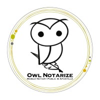 Owl Notarize logo - Similar company to Notarize Genie