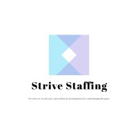 Strive Staffing logo - Similar company to Strive Staffing Solutions
