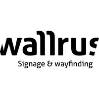 Wallrus - signage & wayfinding logo - Similar company to Limelight Dubai