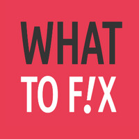 WHAT TO FIX logo - Similar company to Program Integrity Alliance