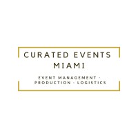 Curated Events Miami logo - Similar company to Ooh! Events