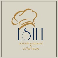 ESTET - Poolside restaurant & coffee house logo - Similar company to Dolce Far Niente