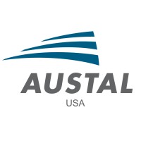 Austal USA logo - Similar company to Hanwha Philly Shipyard